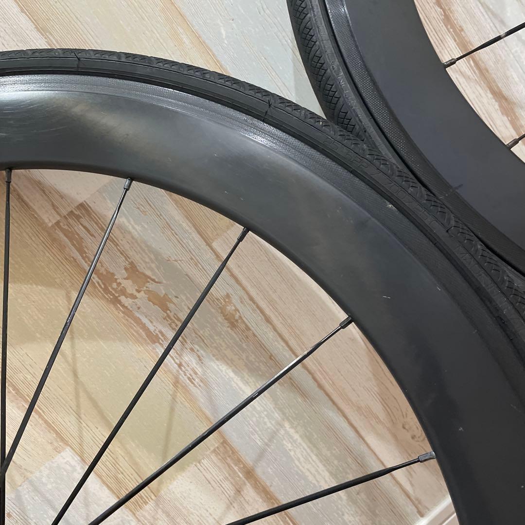 rovalステッカーカーボンホイールおまけとクイックスプロケ付き