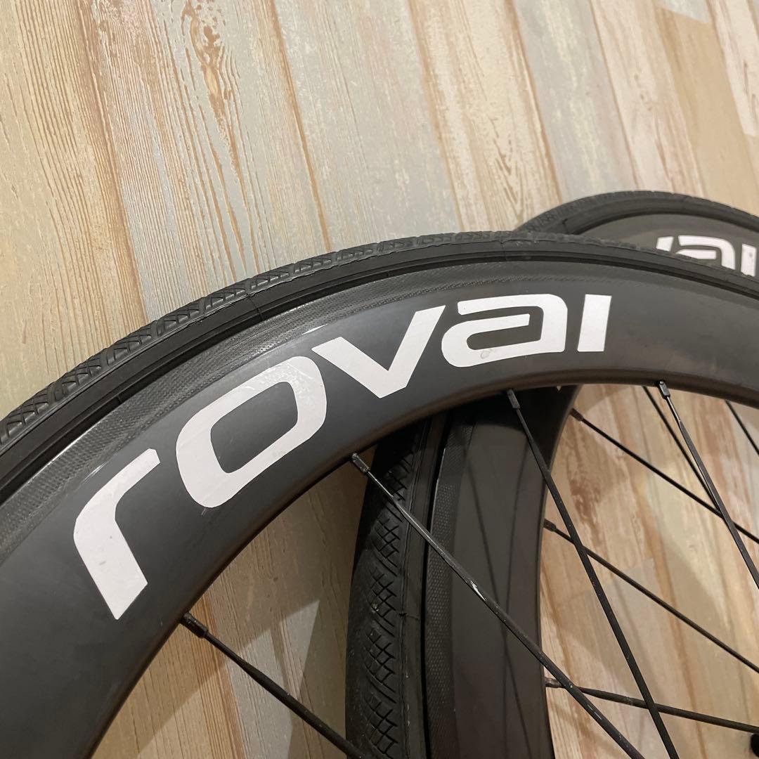 rovalステッカーカーボンホイールおまけとクイックスプロケ付き