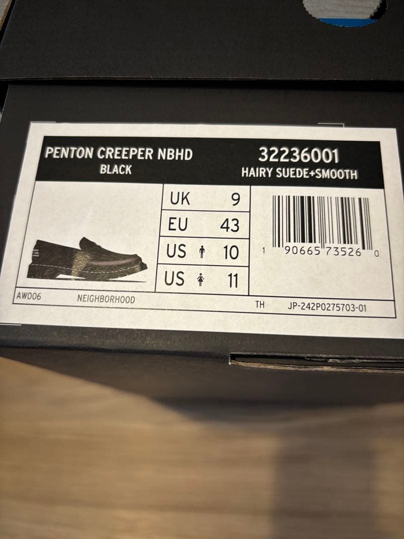 靴 NEIGHBORHOOD Dr.Martens Penton Loafer 28