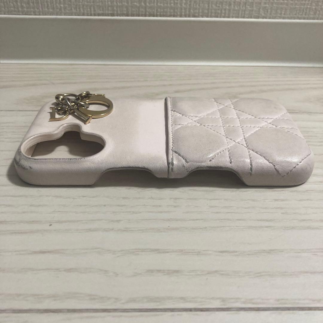 【新機種！良品】Dior　LADY DIOR　iPhone16ケース　羊革