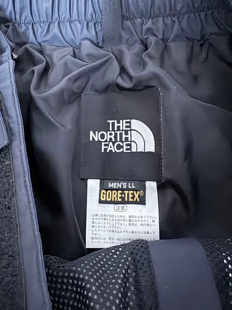 ノースフェイス　国内正規品ゴアテックス　スキーパンツ　サイズ　LL 1度のみ着用