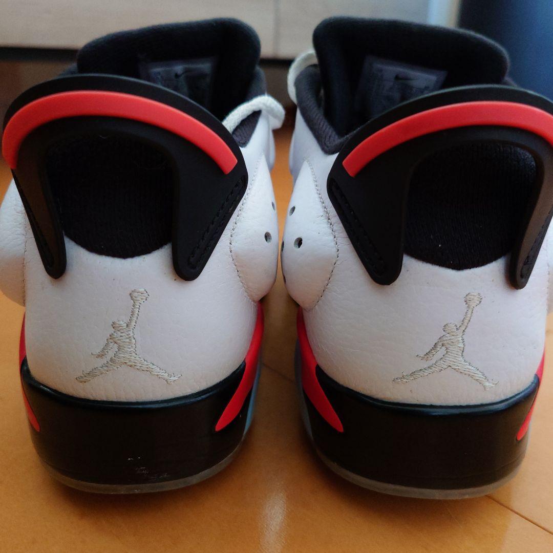Air Jordan Retro 6 G ホワイト/ブラック/レッド