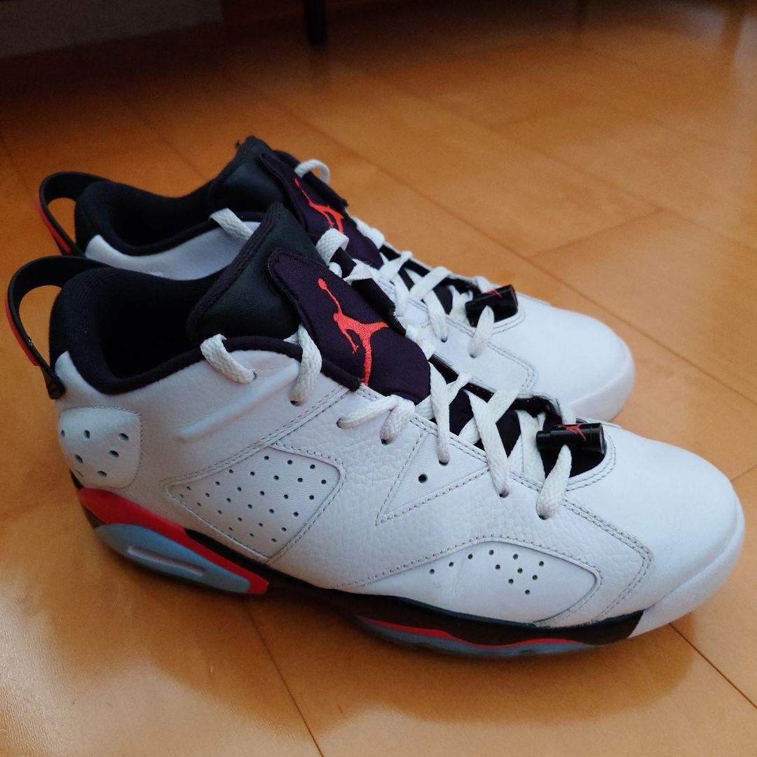 Air Jordan Retro 6 G ホワイト/ブラック/レッド