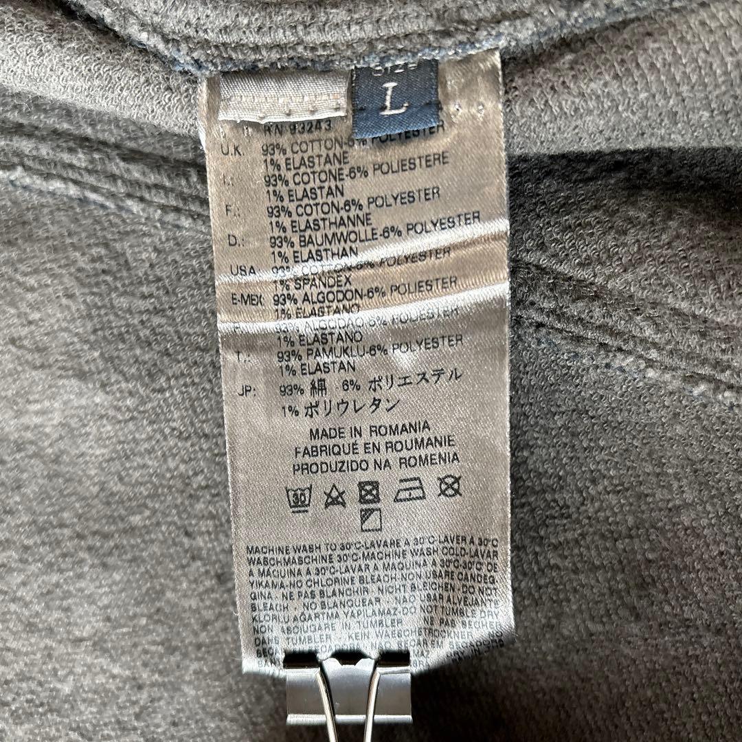 美品 DIESEL ELSHAR スウェットデニム Gジャン ダークインディゴ