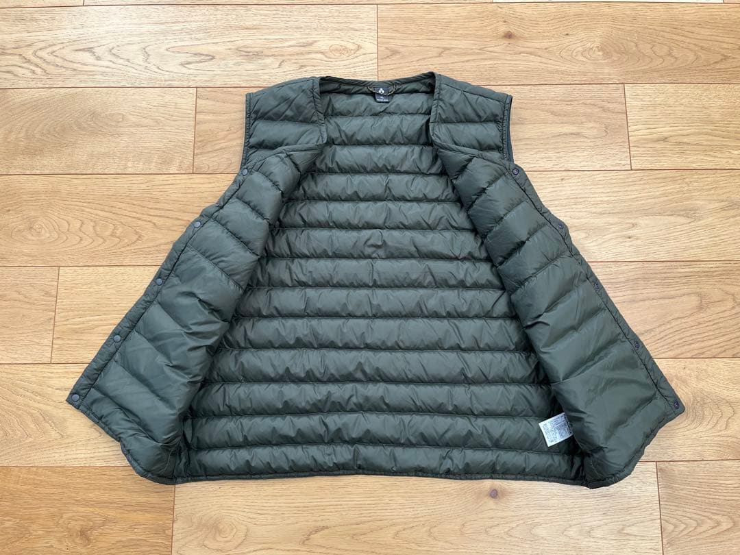 mont bell スペリオダウン Vネック ベスト モンベル インナーダウン