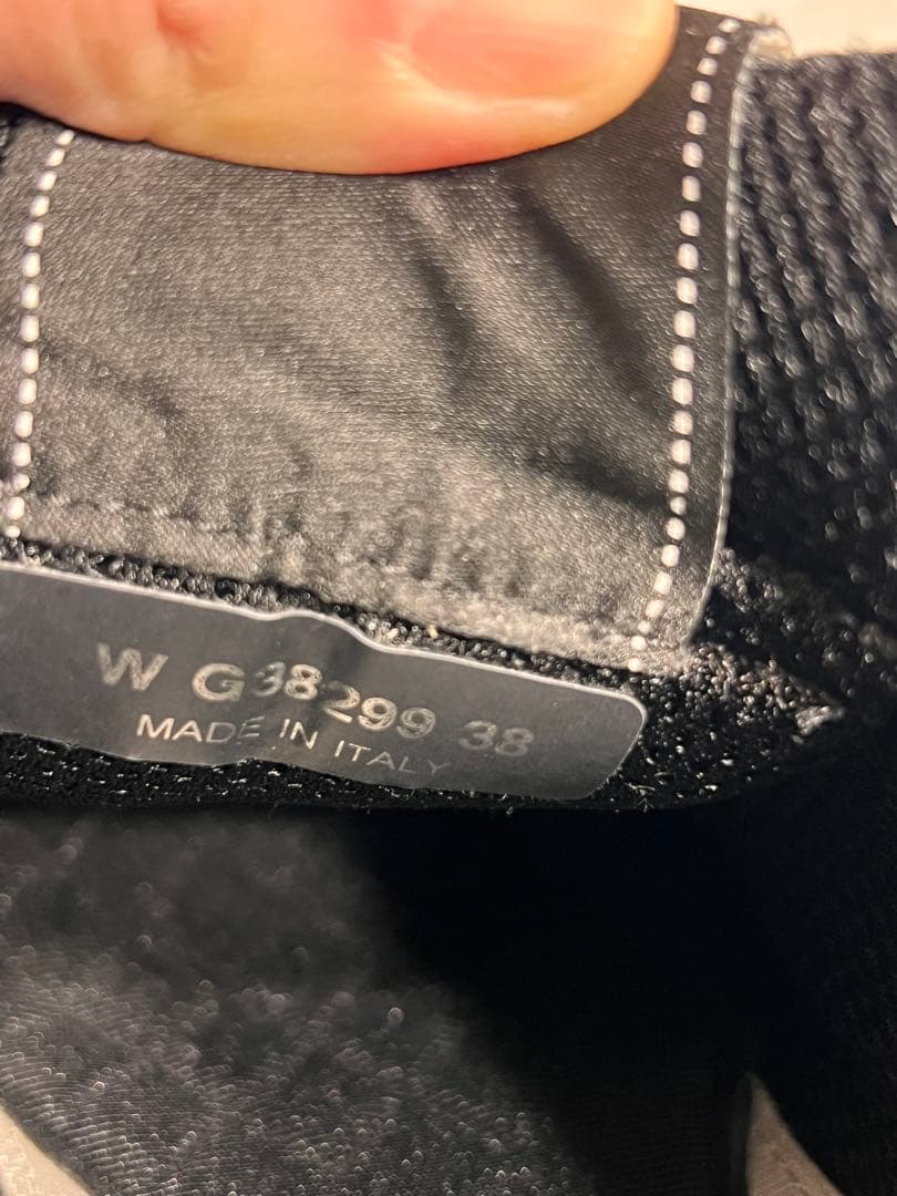 Chanel メッシュスニーカー ホワイト/ブラック(38)