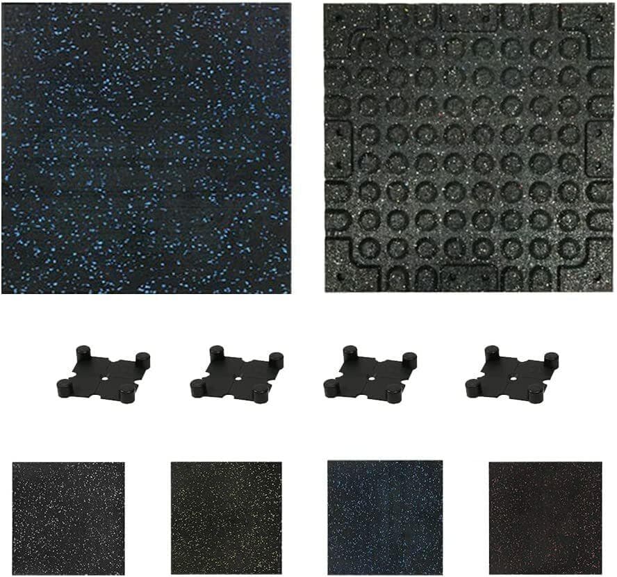 特注品　マットゴムマット 連結パーツ付き（無料） 20mm【 80枚セット】