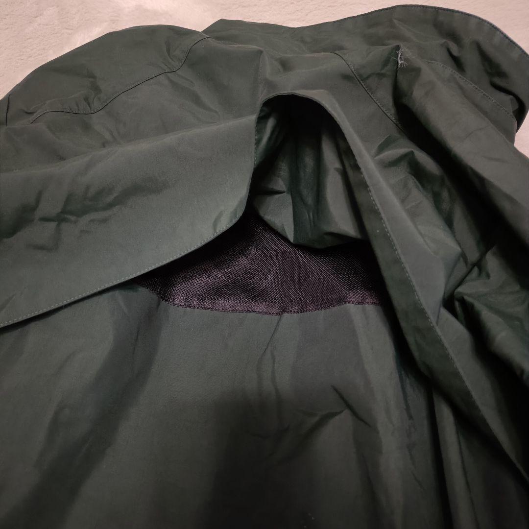 ダンスキン ロングコート 3way ナイロン ダークグリーン M 撥水