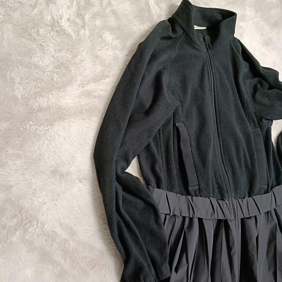 ダンスキン ロングコート 3way ナイロン ダークグリーン M 撥水