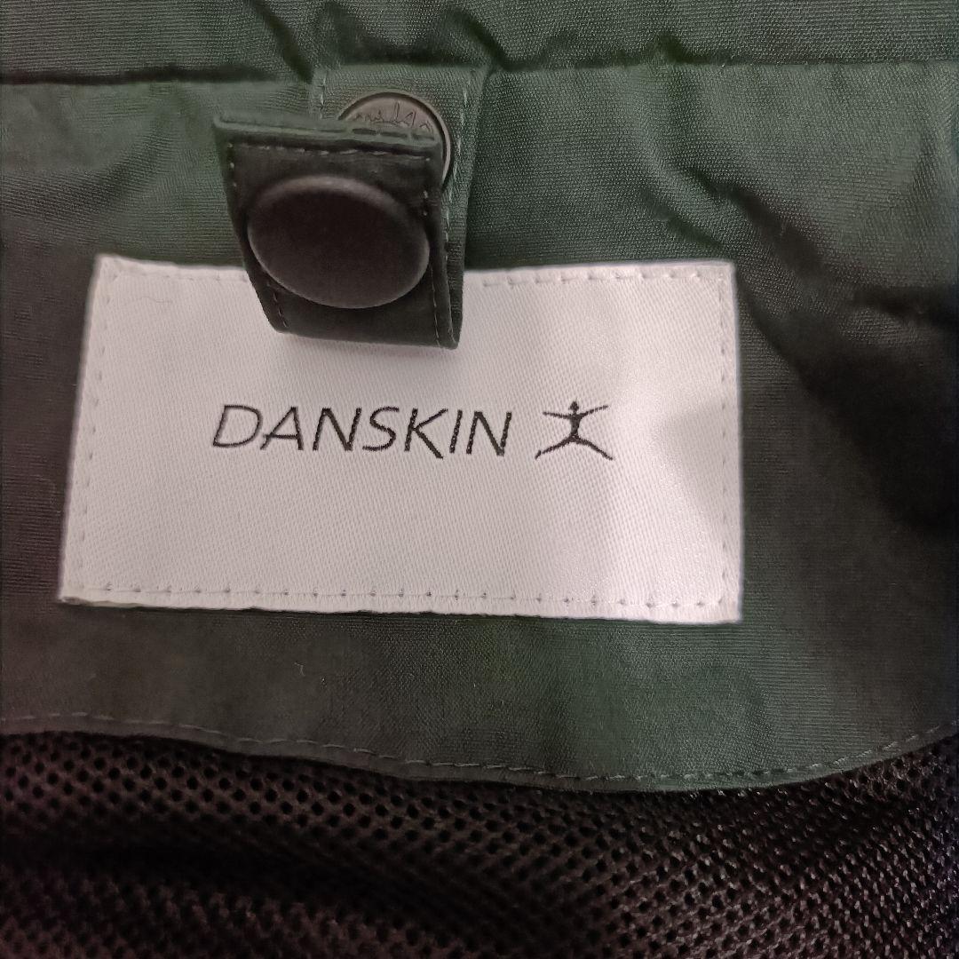 ダンスキン ロングコート 3way ナイロン ダークグリーン M 撥水