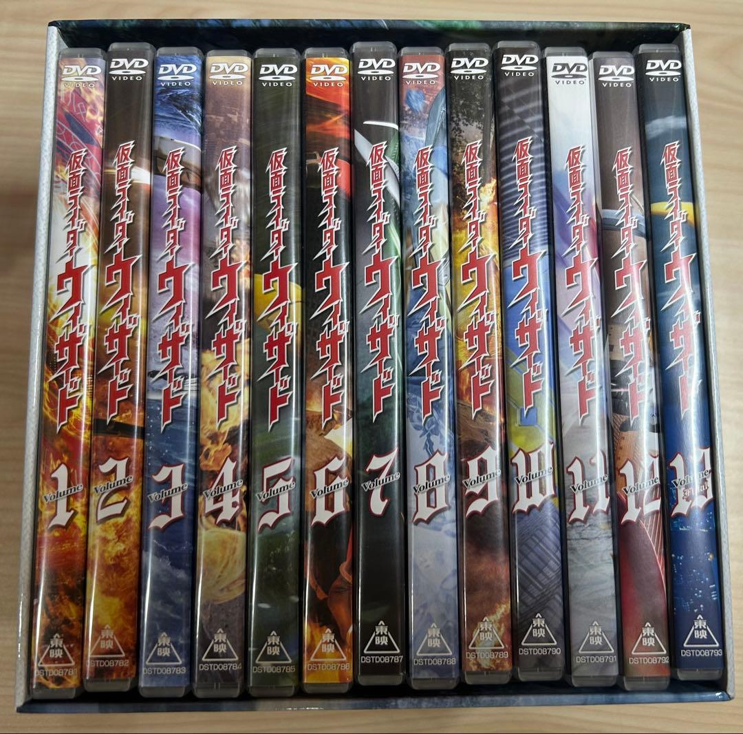 仮面ライダーウィザード DVD全巻BOX付き
