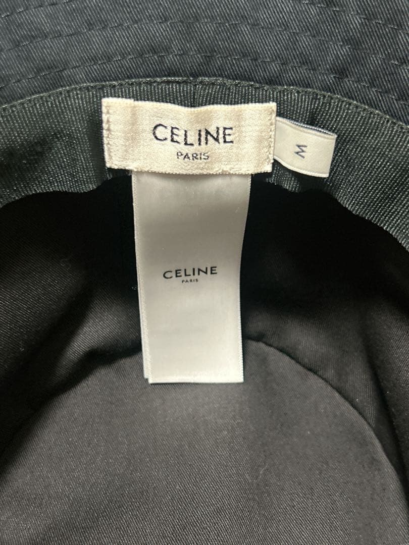 CELINE バケットハット ブラック M
