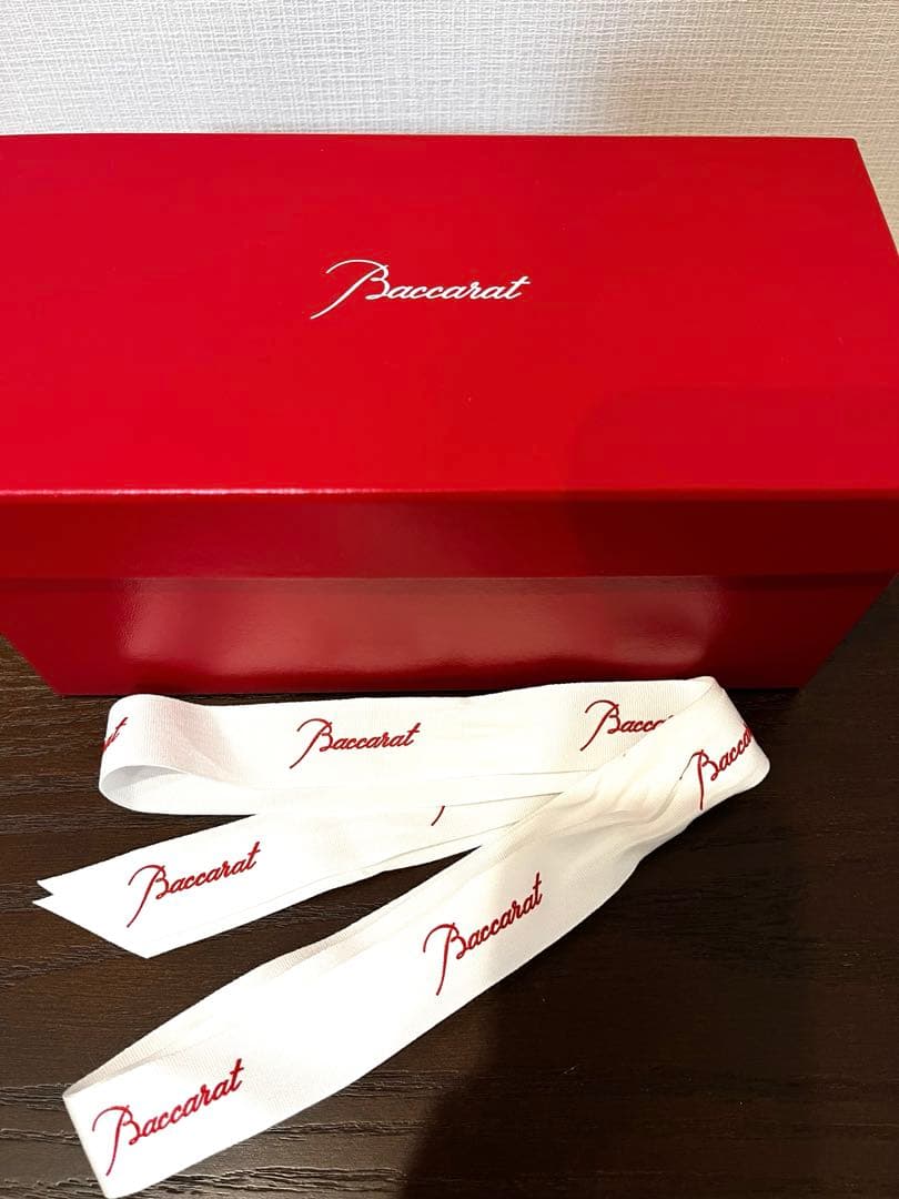バカラBaccarat クリスタルグラス 2個セット 2019刻印　未使用