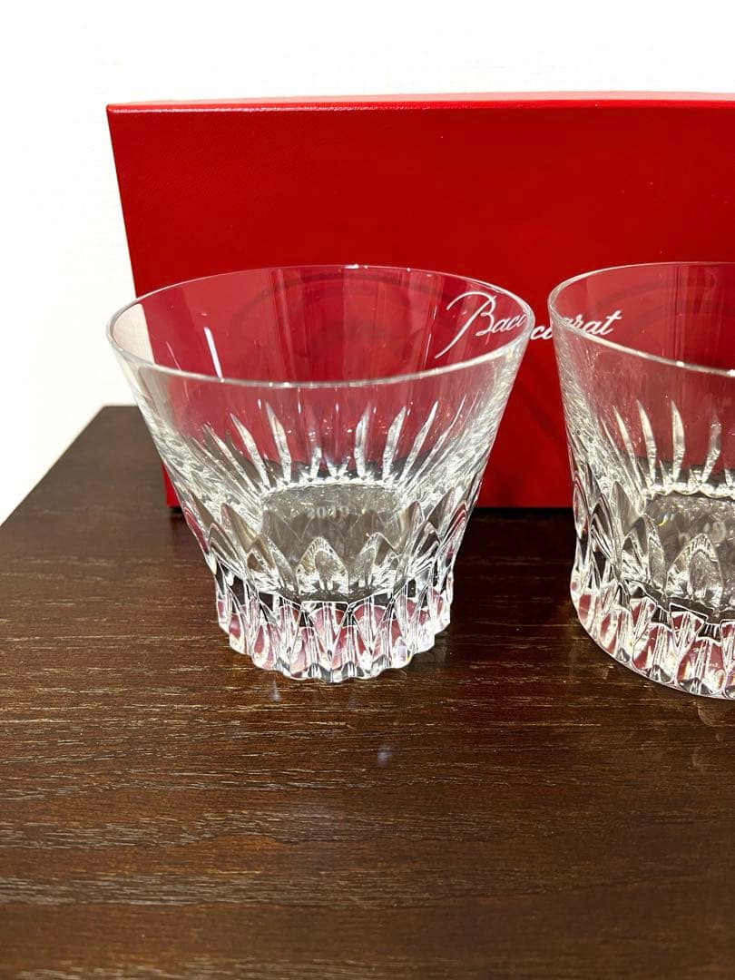 バカラBaccarat クリスタルグラス 2個セット 2019刻印　未使用