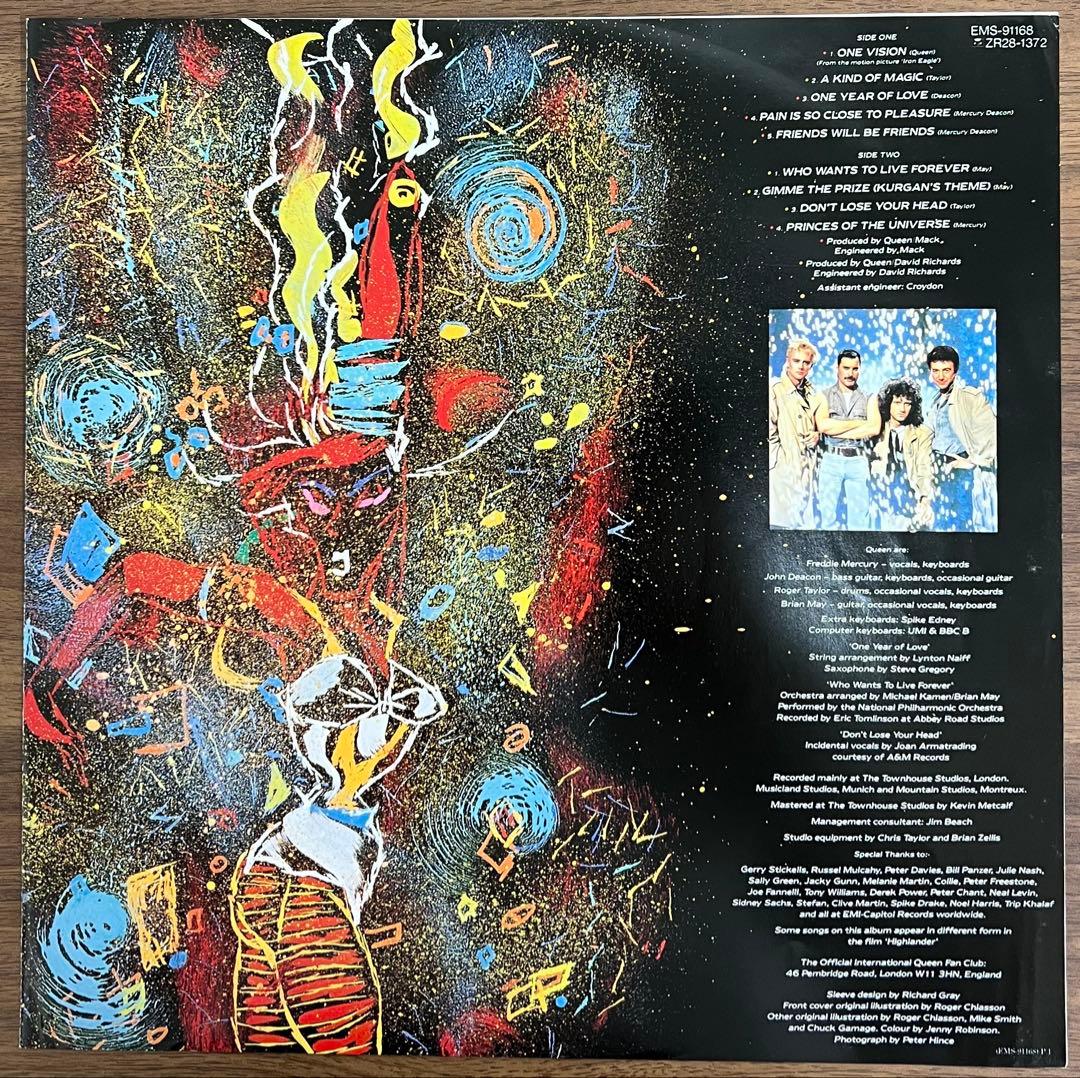 【LP/美盤/帯付】Queen / A Kind Of Magic