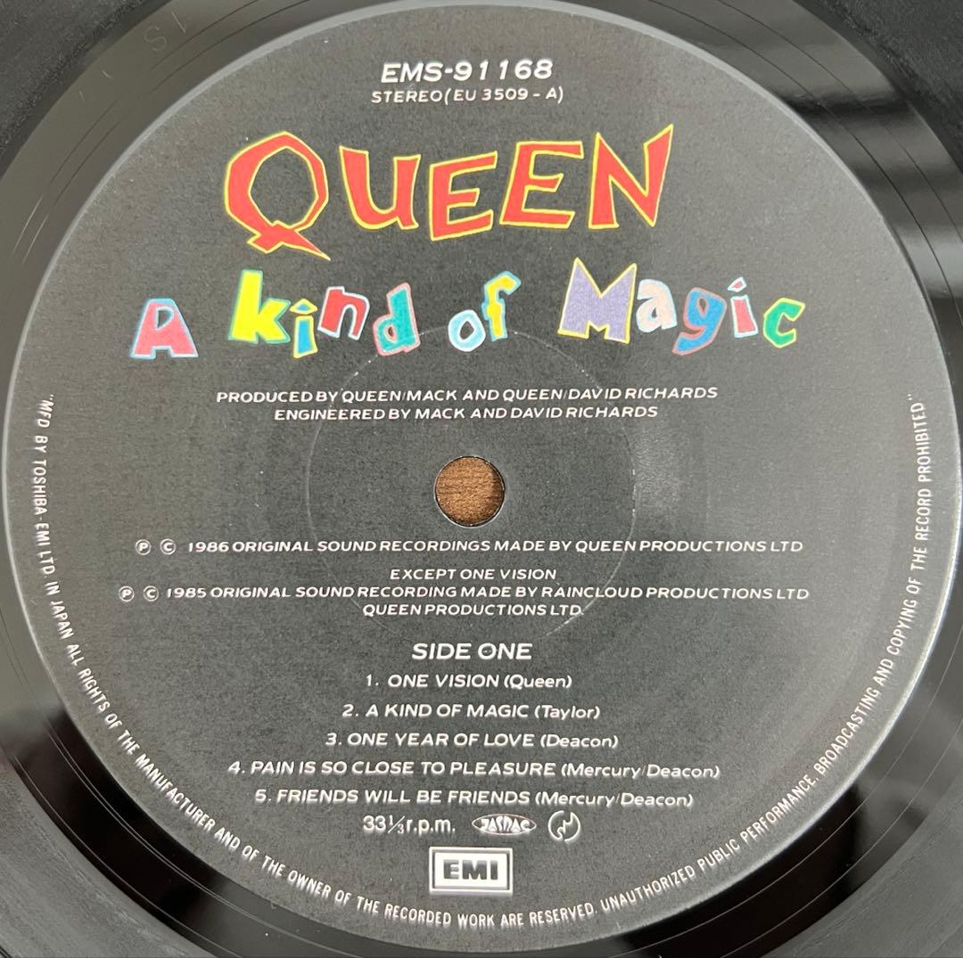 【LP/美盤/帯付】Queen / A Kind Of Magic
