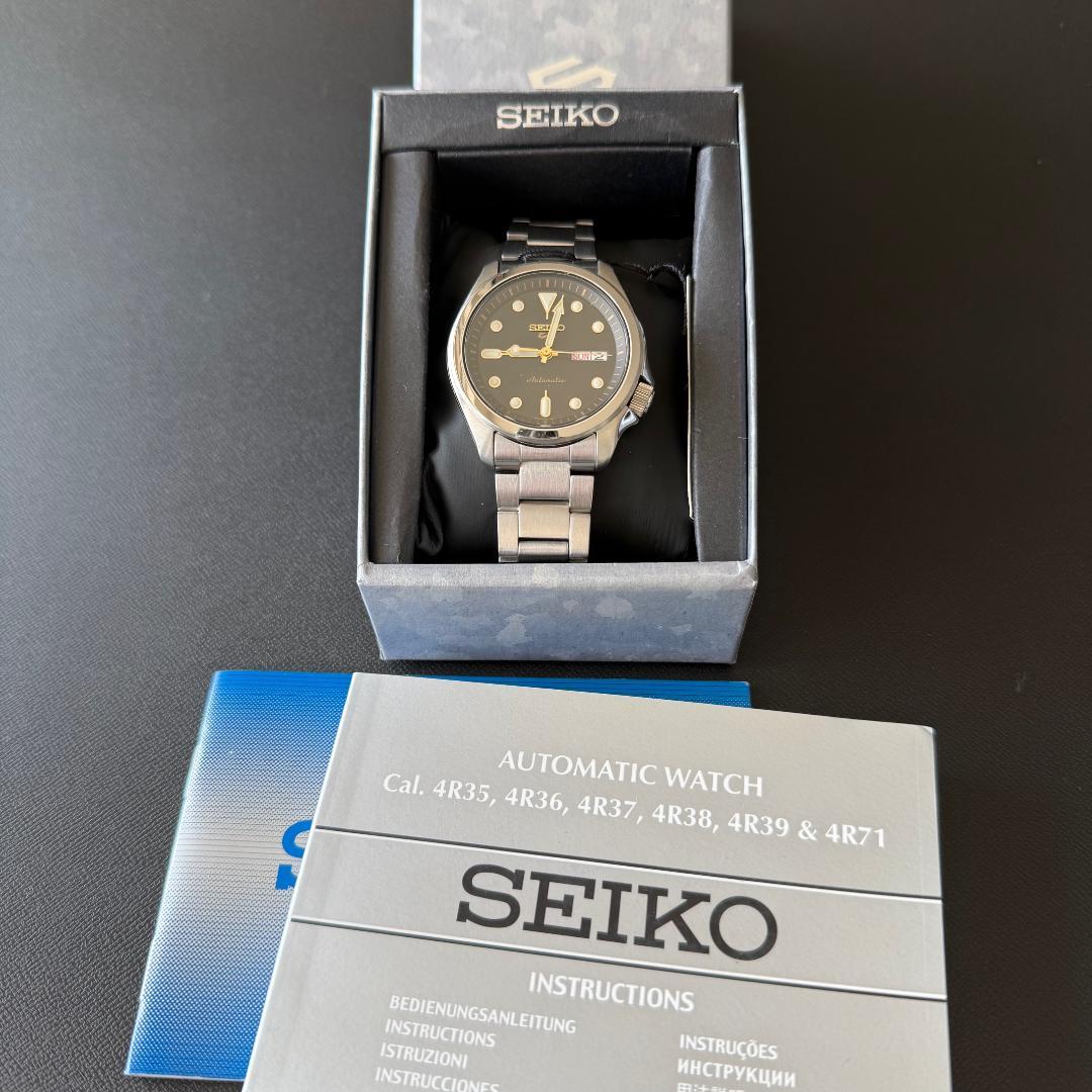 SEIKO 5SPORTS SRPE57K1 自動巻き時計