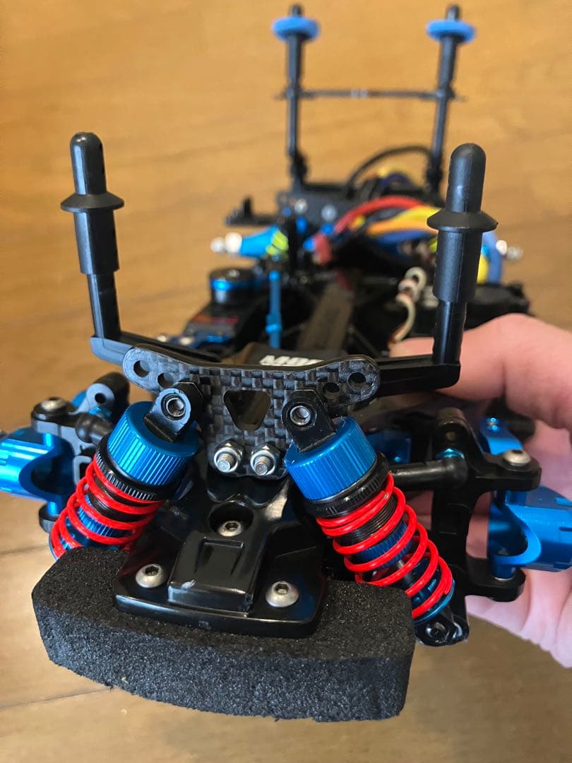 タミヤ Ｍ06PROシャーシ メカその他パーツ付き