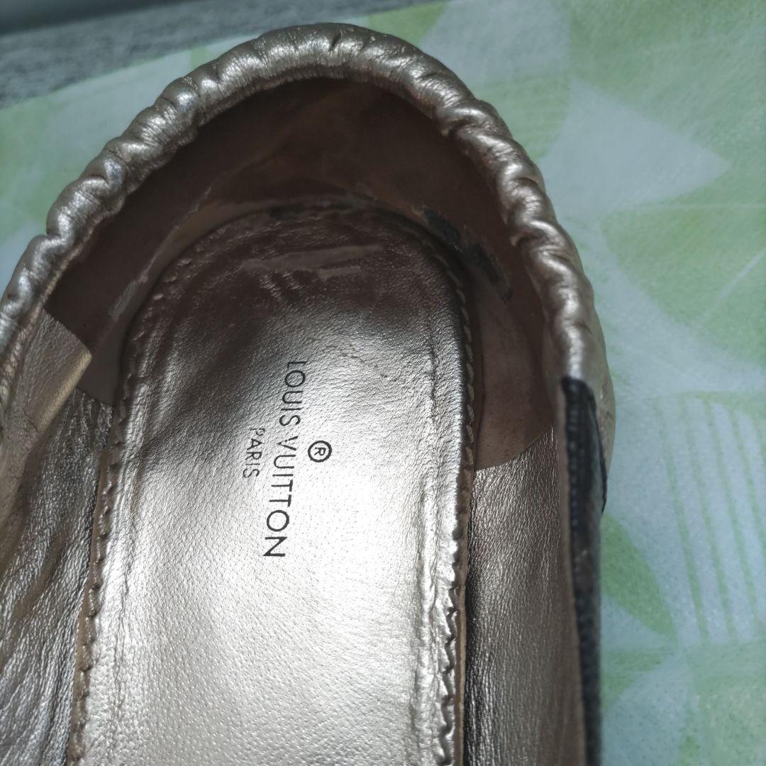 【TSN】ルイヴィトン モノグラム バレエシューズ 38 1/2