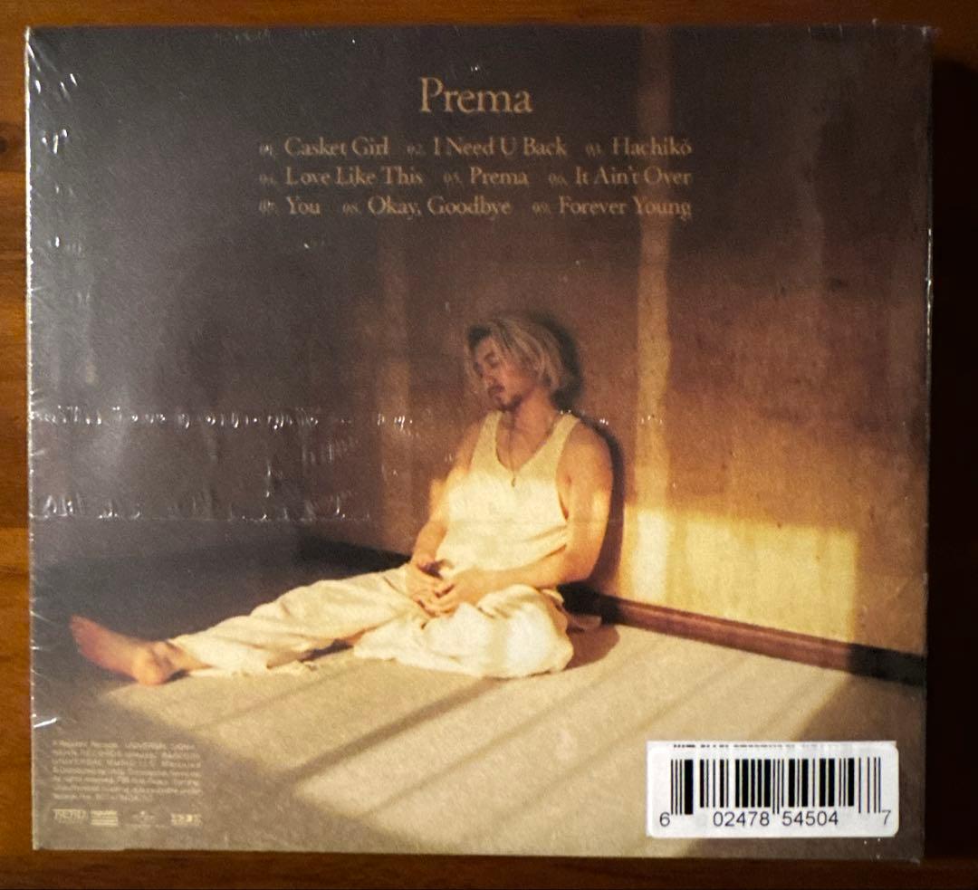 藤井風 直筆サイン入り 新品未開封 Prema USAストア限定盤