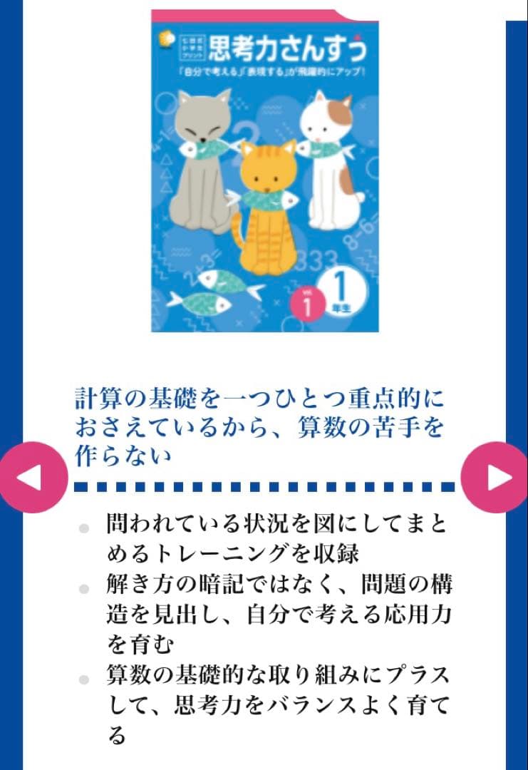 【迅速匿名】思考力さんすう・思考力こくご 七田式小学生プリント 1年生 セット