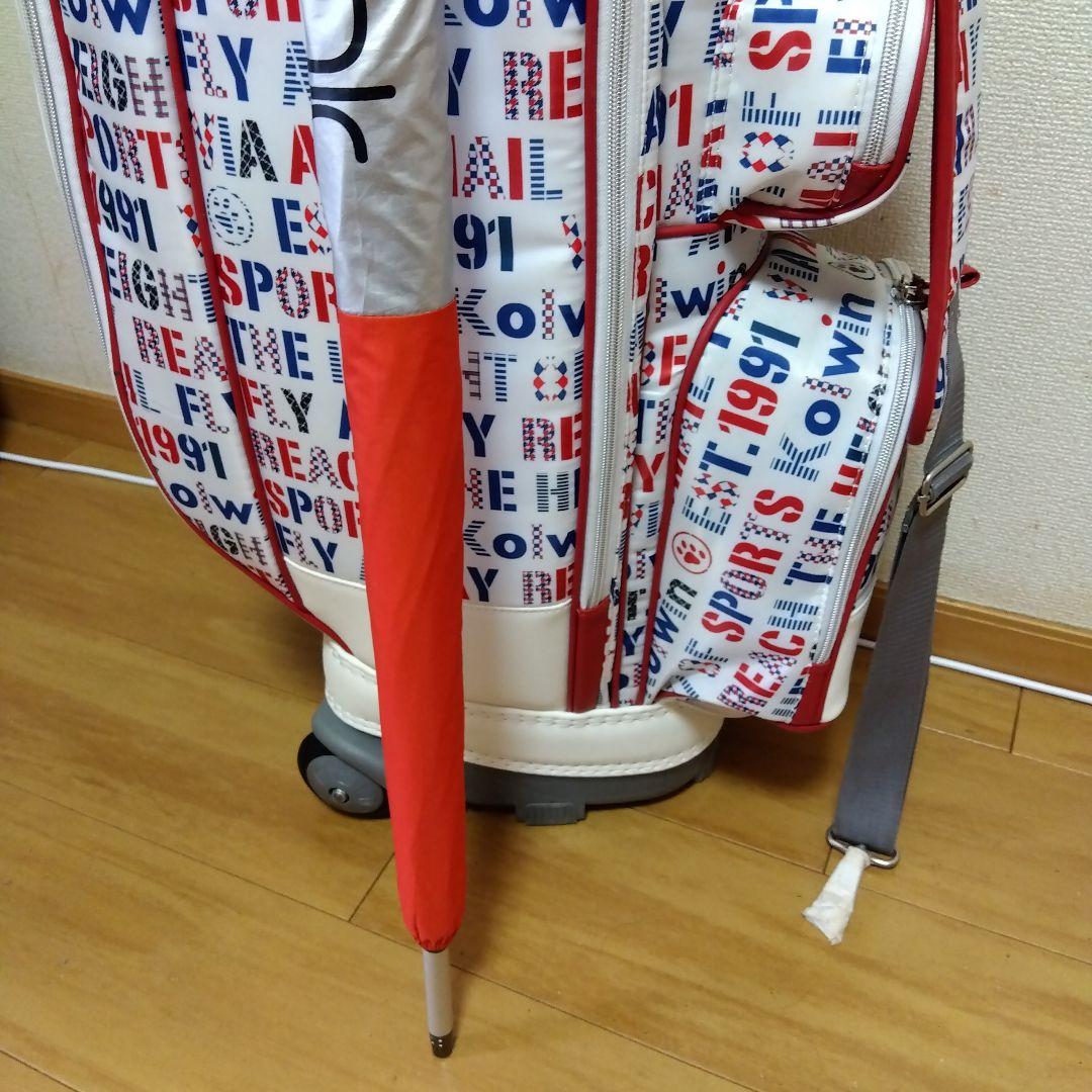 Kolwin 8.5インチ ゴルフバッグ キャスター付きキャディバック新品未使用