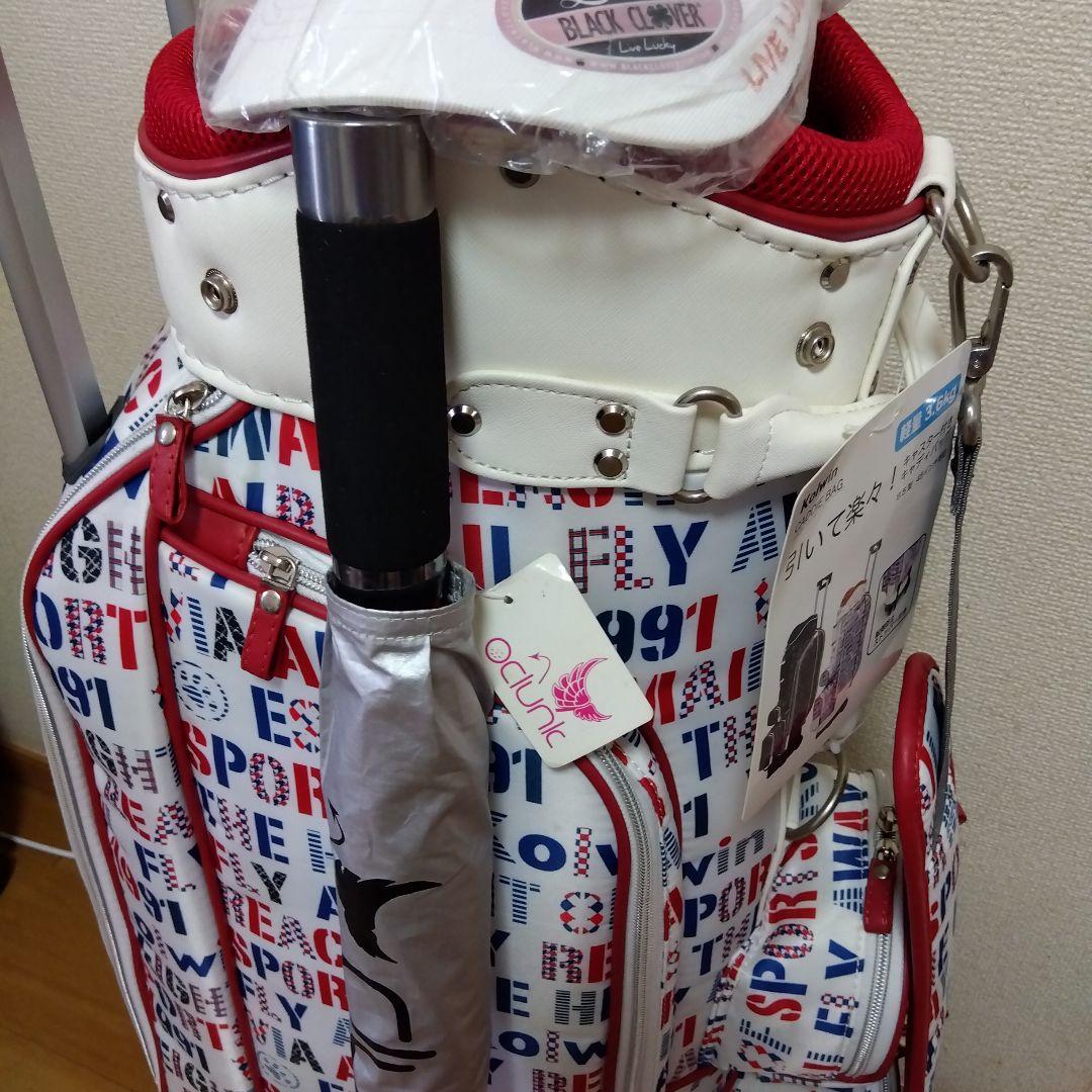 Kolwin 8.5インチ ゴルフバッグ キャスター付きキャディバック新品未使用