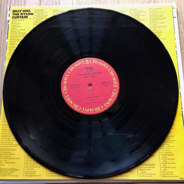 ビリージョエル ナイロンカーテン LP 帯付 良品 d762y81