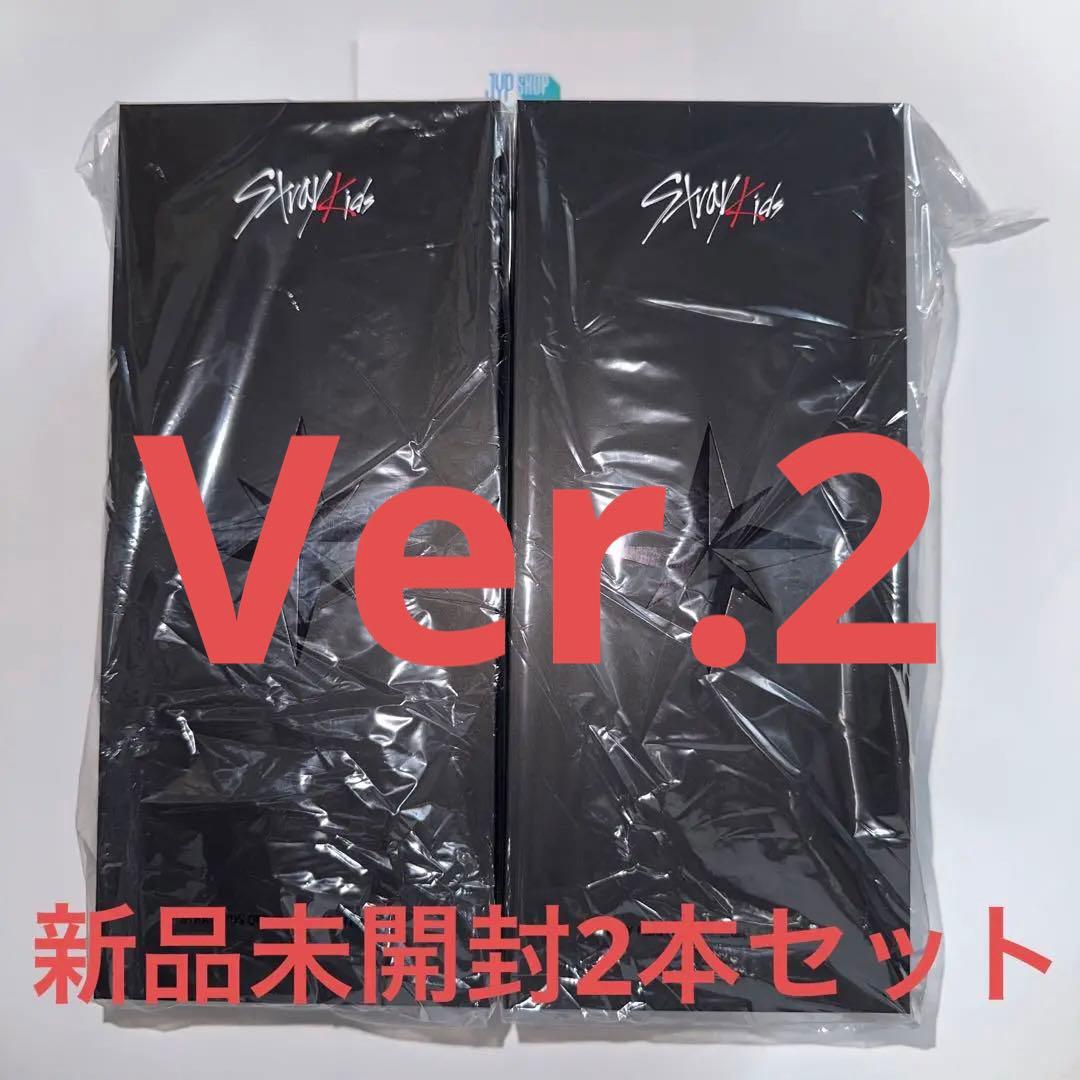Stray Kids 公式ペンライト2本セット VER.2〈新品未開封〉