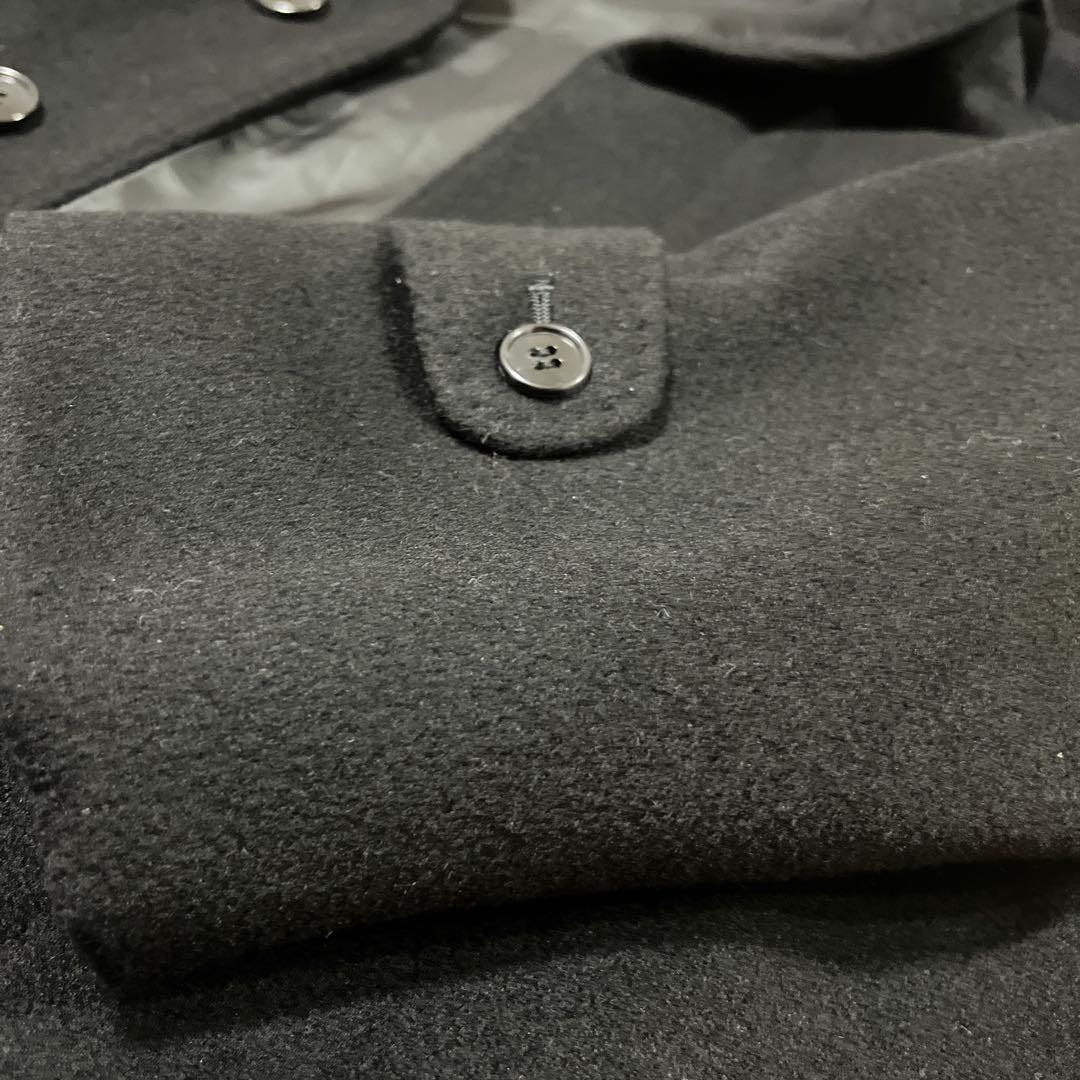 【最高級】深喜毛織 カシミヤ100% ロングコート L 黒 日本製