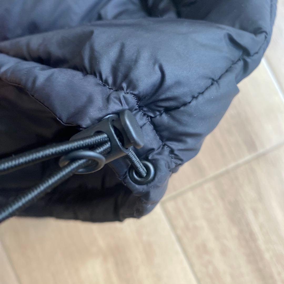 【最終お値引き】DANTON フェザーインナーダウンベスト 34 ブラック