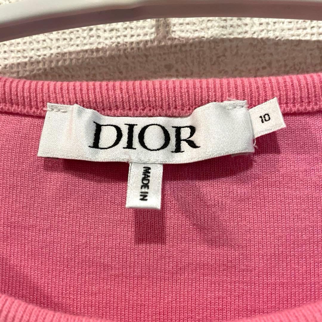 美品baby DIOR ベロアパイル　ワンピース　キッズ