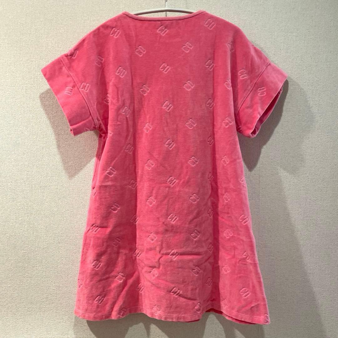 美品baby DIOR ベロアパイル　ワンピース　キッズ