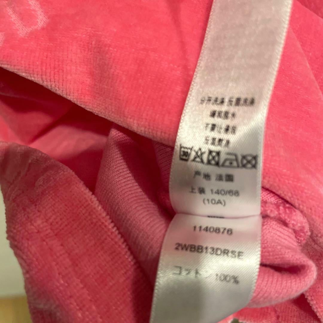 美品baby DIOR ベロアパイル　ワンピース　キッズ