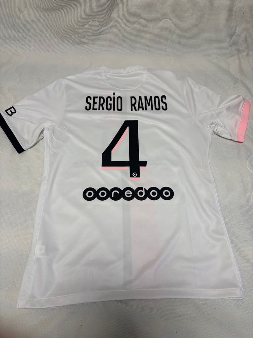 パリサンジェルマン 21/22 ユニフォーム アウェイ #4.セルヒオ・ラモス