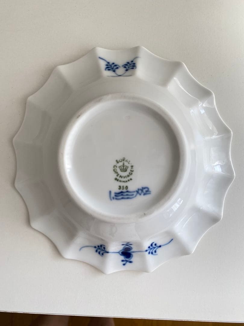 ス*ア様 ロイヤルコペンハーゲン　廃盤ジャパニーズ　貝型デッシュ1990年代美品