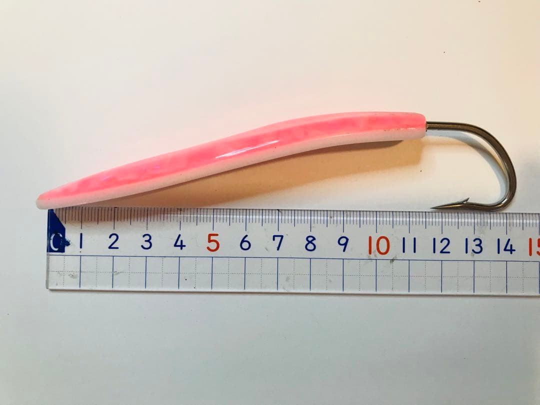 KAITO　流れ模様ピンク弓角ルアー7本セット！