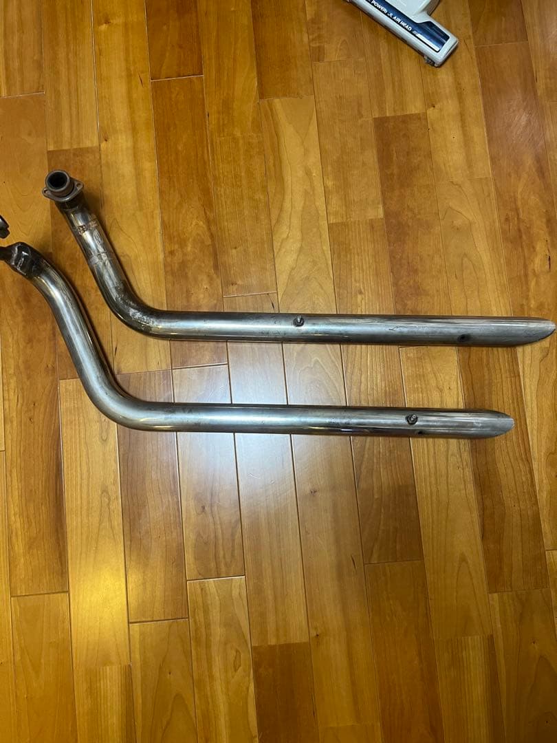 ドラッグスター250 スラッシュカットマフラー