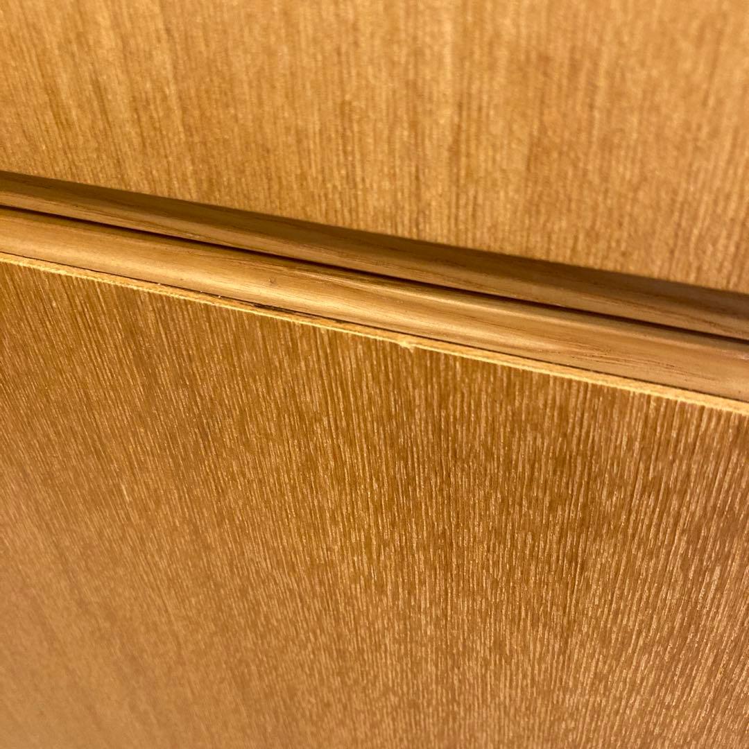 無印良品　ナチュラル木製収納キャビネット 4棚付き