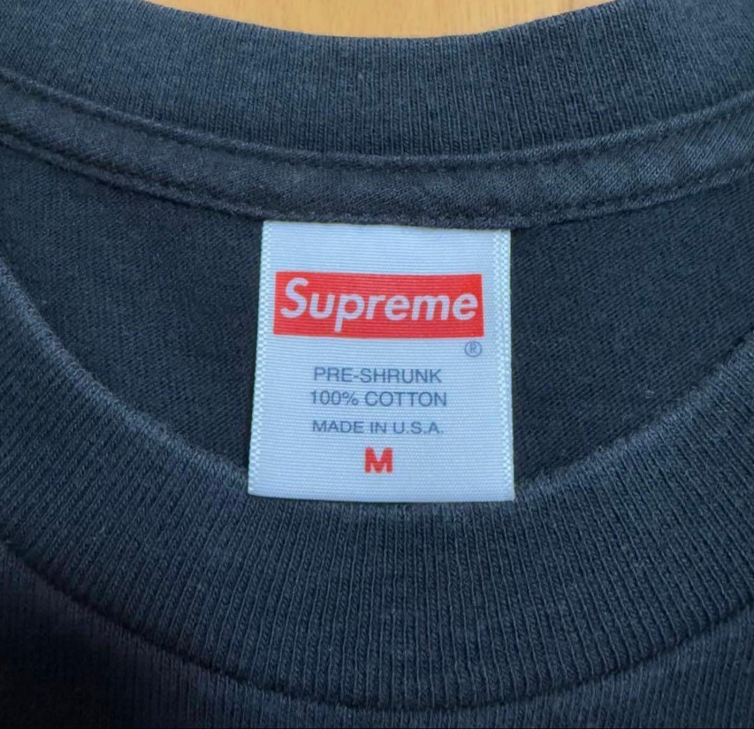 Supreme Box Logo L/S Tee ブラック 20aw