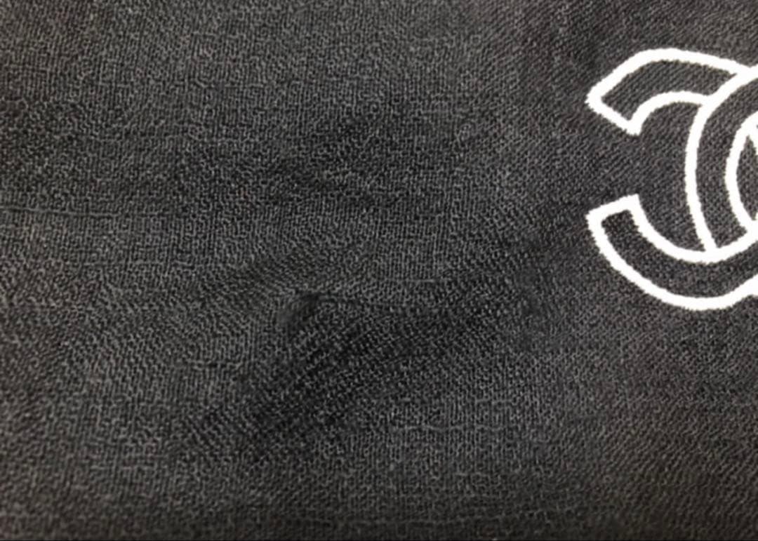 CHANEL カシミヤ マフラー 黒