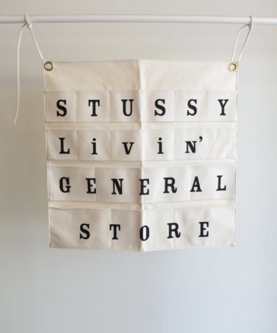 その他 STUSSY Livin' GENERAL STORE CANVAS WALL