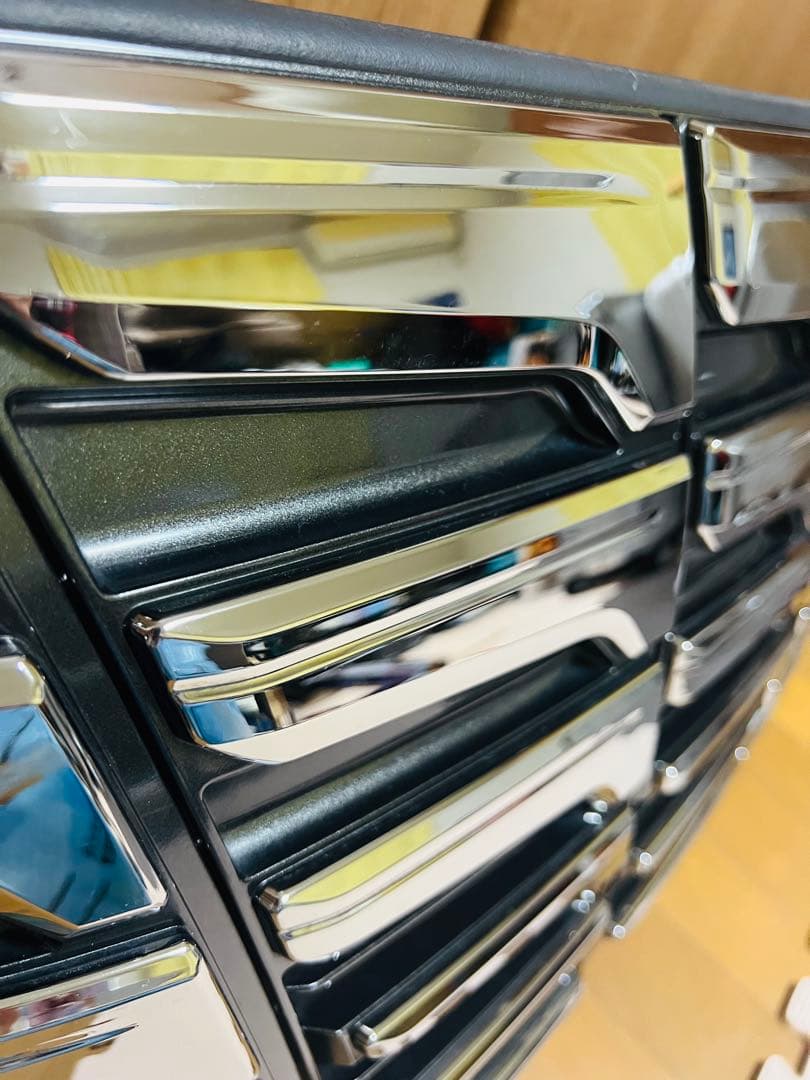 30アルファード前期　フロントグリル　タイプブラック　スモークメッキ