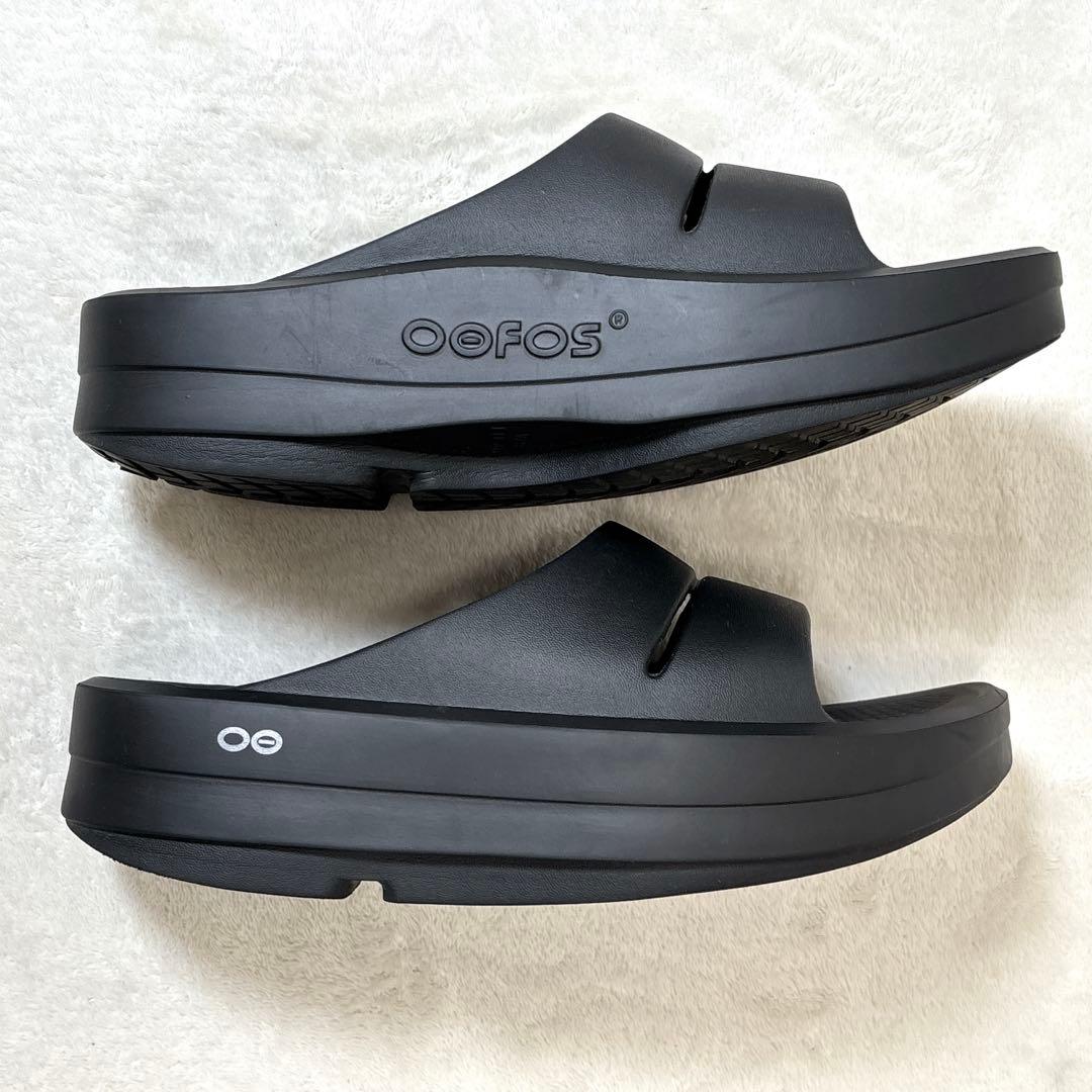 厚底 美品 OOFOS OOmega Ooahh ウーメガウーアー 26cm