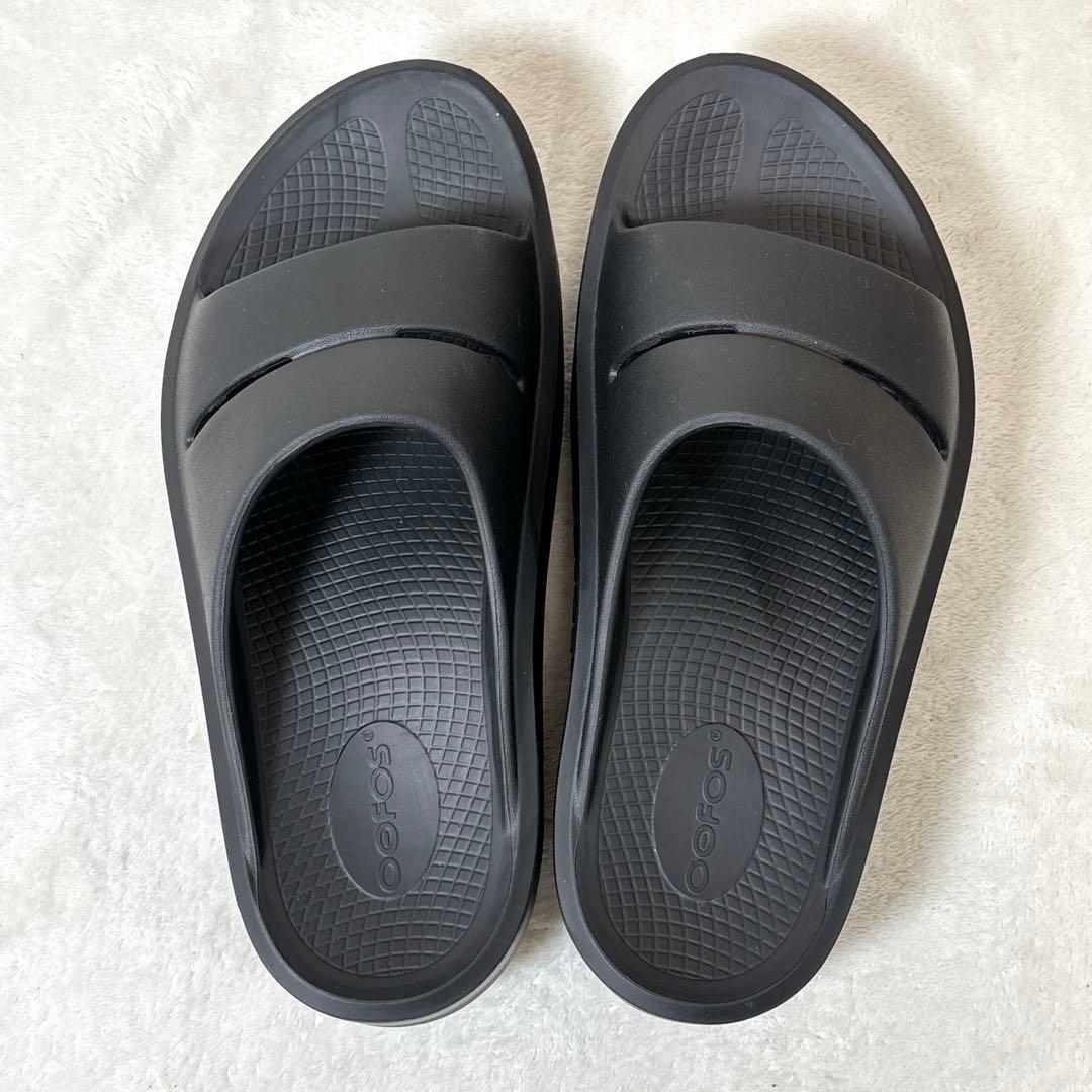 厚底 美品 OOFOS OOmega Ooahh ウーメガウーアー 26cm