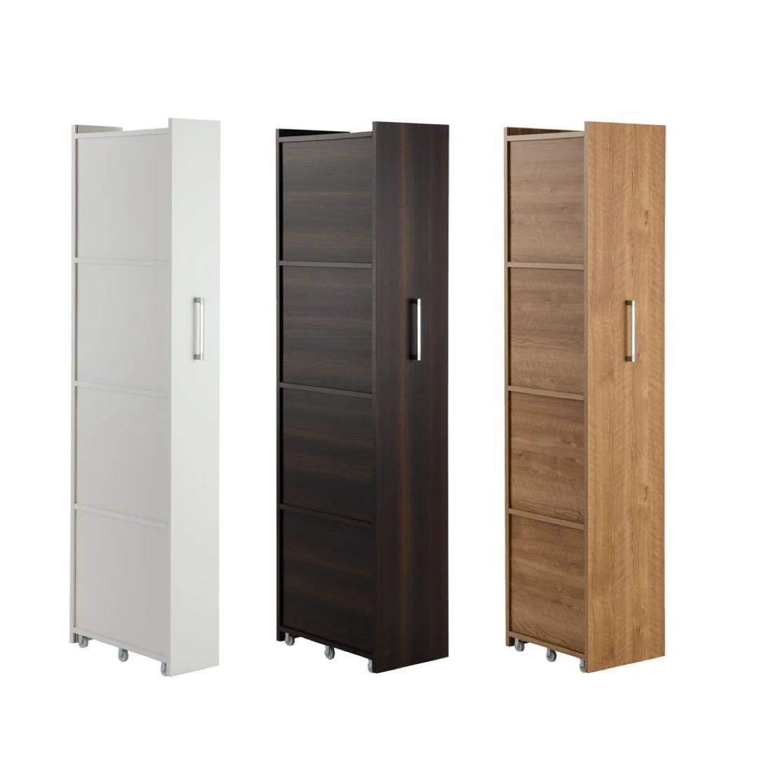 隙間ワゴン W550×H1800×D330 ディノス家具