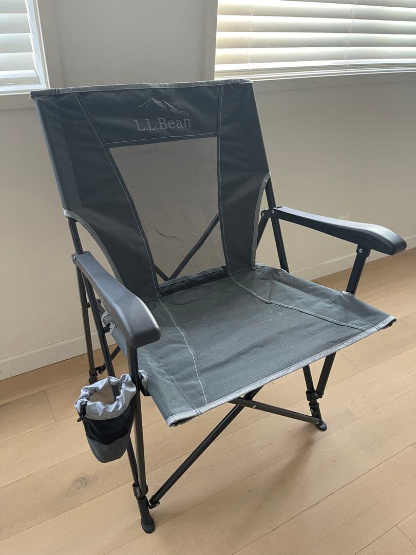 LL Bean Easy Comfort Camp Chair ②グレー送料込み