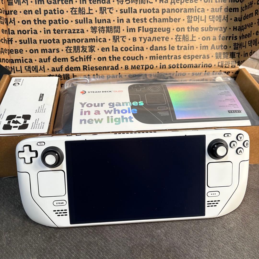 Steam Deck OLED 1TB 最上位モデル ブラック