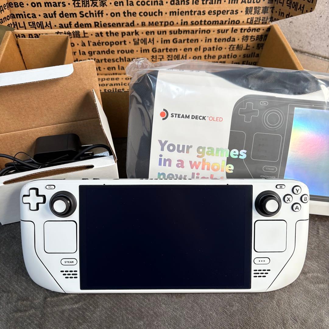 Steam Deck OLED 1TB 最上位モデル ブラック