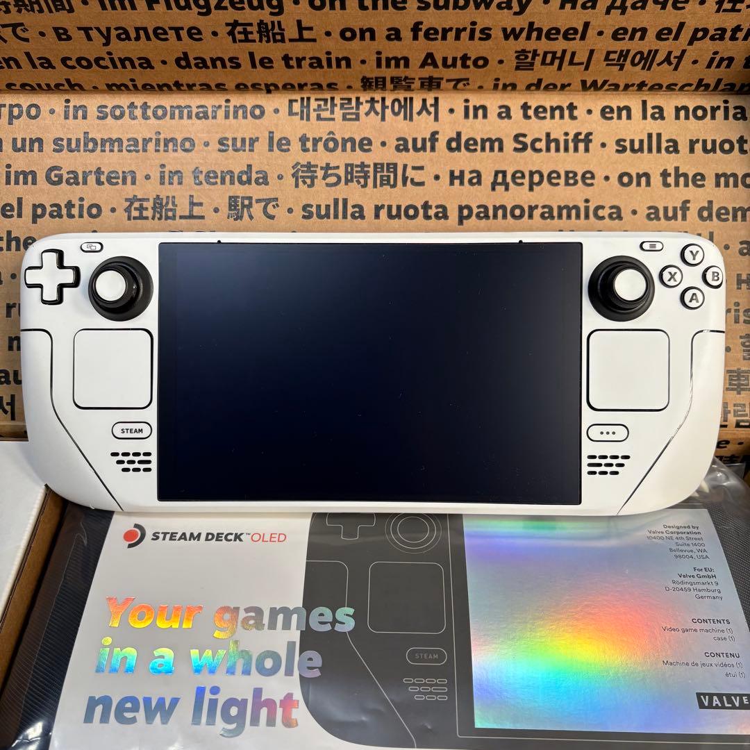 Steam Deck OLED 1TB 最上位モデル ブラック